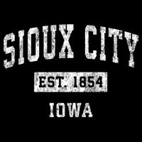 Sioux City Iowa Ia Vintage Established Sports Design Baby Bodysuit
