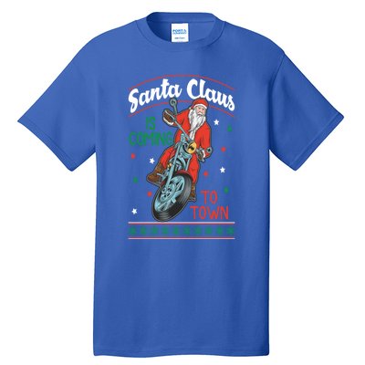 Santa Claus Is Coming Gift Tall T-Shirt