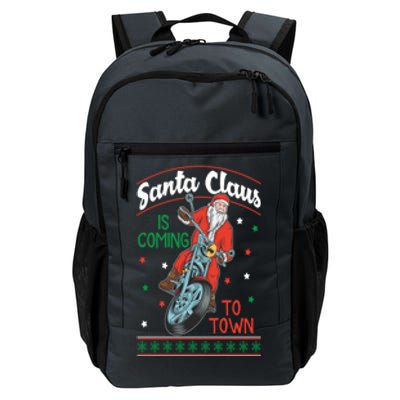 Santa Claus Is Coming Gift Daily Commute Backpack