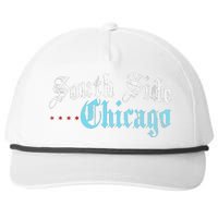 Southside Chicago Il Vintage Distressed Snapback Five-Panel Rope Hat