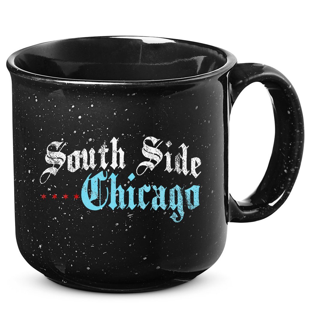 Southside Chicago Il Vintage Distressed 15oz Campfire Ceramic Mug