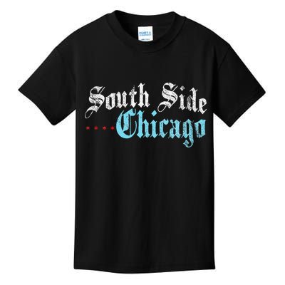 Southside Chicago Il Vintage Distressed Kids T-Shirt