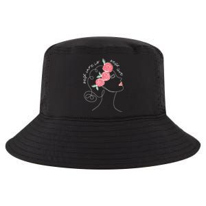 Self Care Is Self Love Mental Health Matters Aesthetic Roses Cool Comfort Performance Bucket Hat