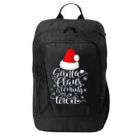 Santa Claus Is Coming To Town This Christmas City Backpack