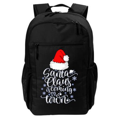 Santa Claus Is Coming To Town This Christmas Daily Commute Backpack