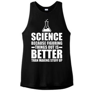 Science Because Figuring Things Out Is Better Ladies PosiCharge Tri-Blend Wicking Tank