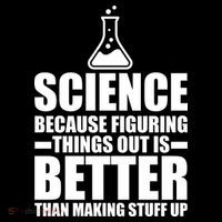 Science Because Figuring Things Out Is Better Drawstring Bag