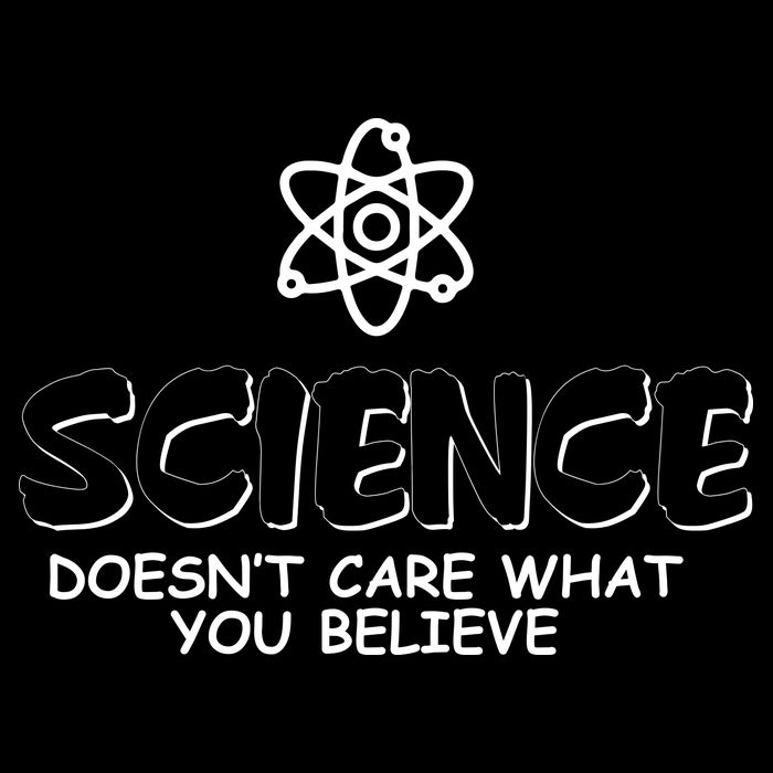 Science Doesn't Care What You Believe Cooling Performance Crew T-Shirt