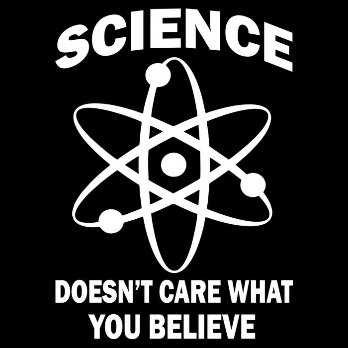 Science Doesn't Care What You Believe Atom Backpack