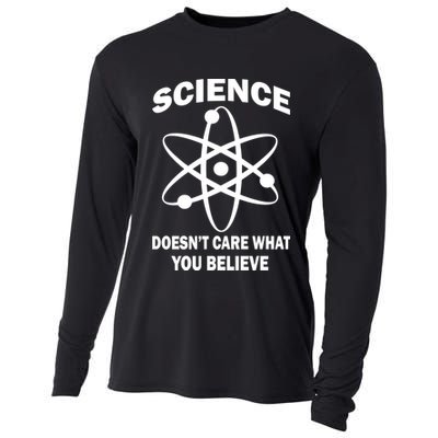 Science Doesn't Care What You Believe Atom Cooling Performance Long Sleeve Crew
