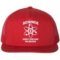 Science Doesn't Care What You Believe Atom Flatbill Hat