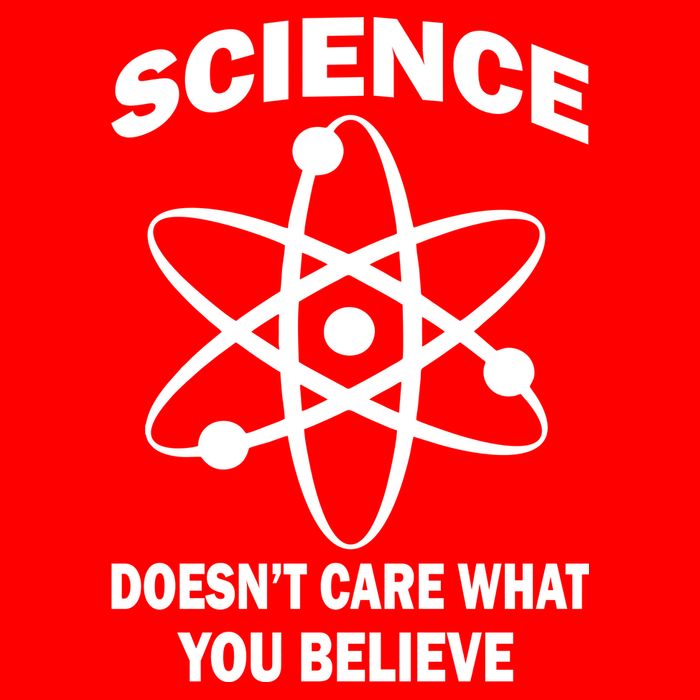 Science Doesn't Care What You Believe Atom Flatbill Hat