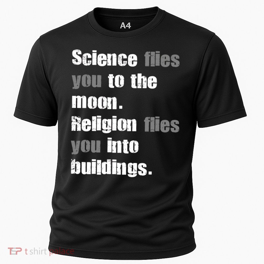 Science Flies You To The Moon Performance Shirt