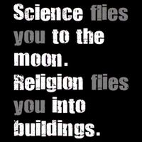 Science Flies You To The Moon Cooling Performance Crew T-Shirt