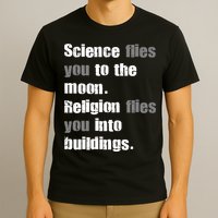 Science Flies You To The Moon T-Shirt