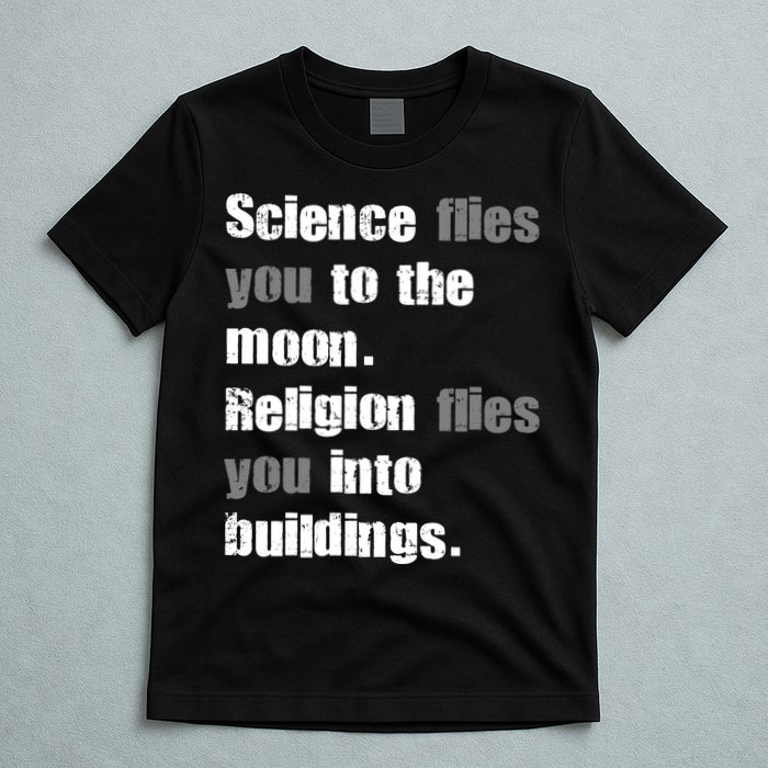 Science Flies You To The Moon T-Shirt