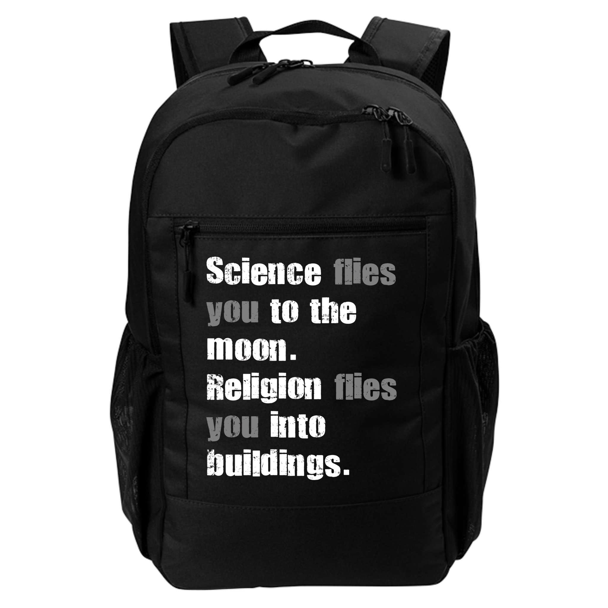 Science Flies You To The Moon Backpack