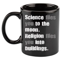 Science Flies You To The Moon 11oz C Handle Ceramic Mug