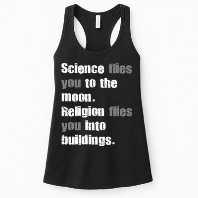 Science Flies You To The Moon Womens Tank Top