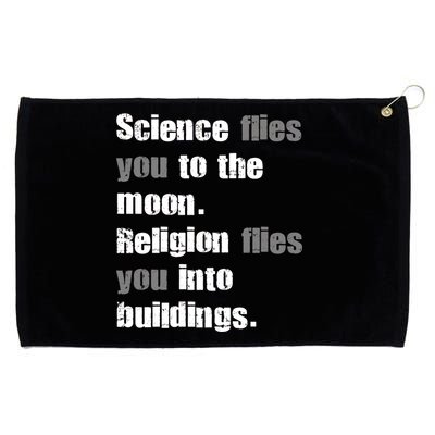 Science Flies You To The Moon Grommeted Golf Towel