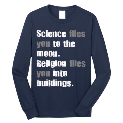 Science Flies You To The Moon Long Sleeve Shirt