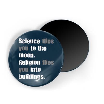 Science Flies You To The Moon Magnet