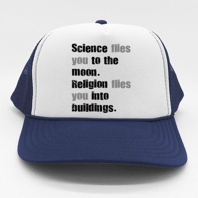 Science Flies You To The Moon Trucker Hat