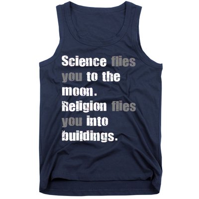 Science Flies You To The Moon Tank Top