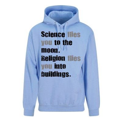 Science Flies You To The Moon Unisex Surf Hoodie