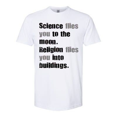 Science Flies You To The Moon Softstyle CVC T-Shirt