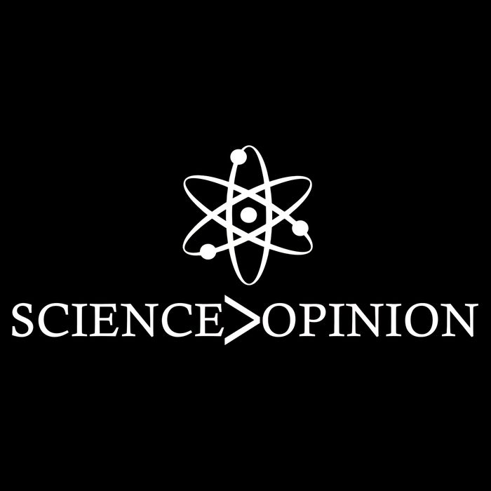 Science is Greater Than Opinion Cropped Pullover Crew
