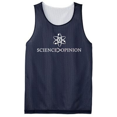 Science is Greater Than Opinion Mesh Reversible Basketball Jersey Tank