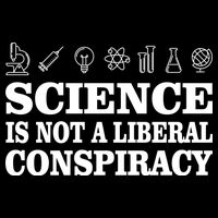 Science Is Not A Liberal Conspiracy 7-Panel Snapback Hat