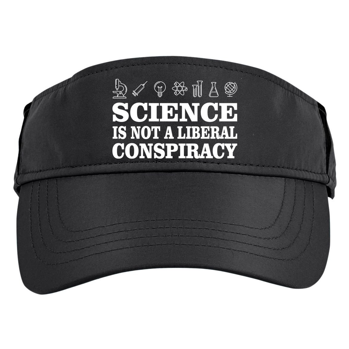 Science Is Not A Liberal Conspiracy Adult Drive Performance Visor
