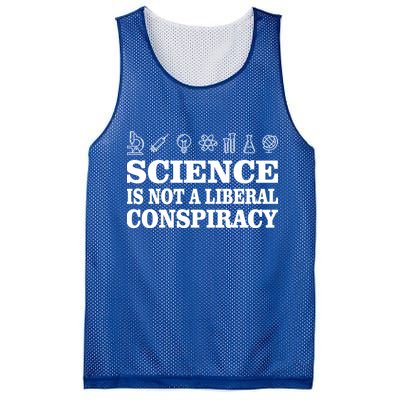 Science Is Not A Liberal Conspiracy Mesh Reversible Basketball Jersey Tank