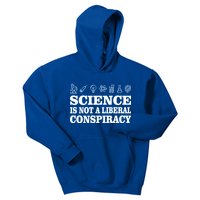 Science Is Not A Liberal Conspiracy Kids Hoodie