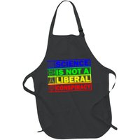 Science Is Not A Liberal Conspiracy Funny Apron