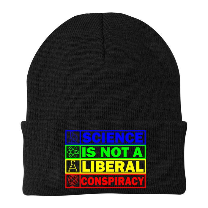 Science Is Not A Liberal Conspiracy Funny Beanie