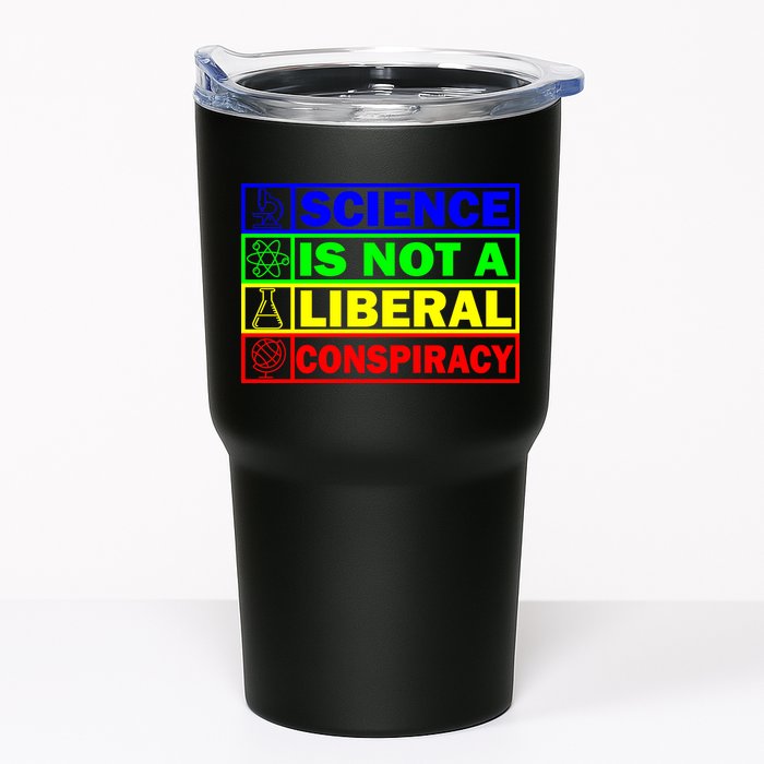 Science Is Not A Liberal Conspiracy Funny Tumbler