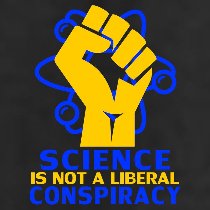 Science is not A Liberal Conspiracy Resist Resistance Cool Comfort Performance Bucket Hat
