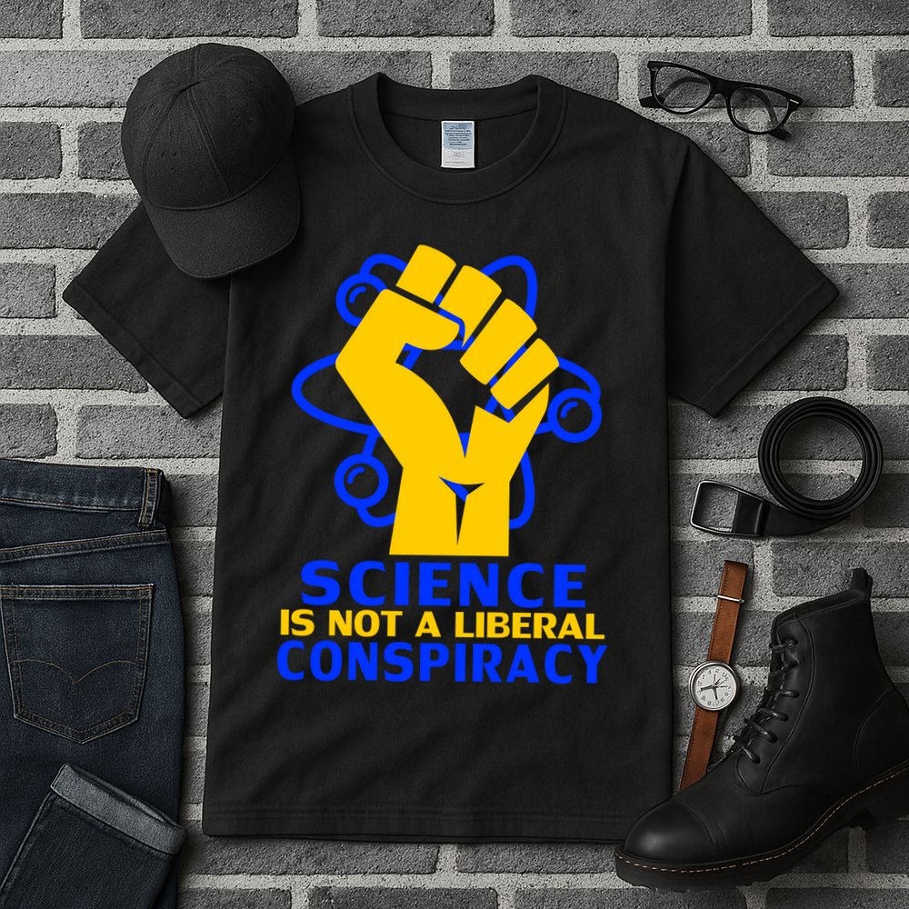 Science is not A Liberal Conspiracy Resist Resistance Tall T-Shirt
