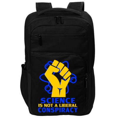 Science is not A Liberal Conspiracy Resist Resistance Impact Tech Backpack