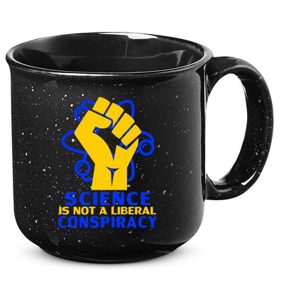 Science is not A Liberal Conspiracy Resist Resistance 15oz Campfire Ceramic Mug