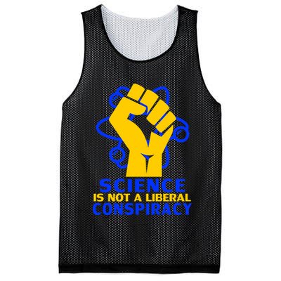 Science is not A Liberal Conspiracy Resist Resistance Mesh Reversible Basketball Jersey Tank