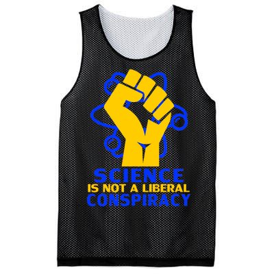 Science is not A Liberal Conspiracy Resist Resistance Mesh Reversible Basketball Jersey Tank