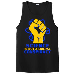 Science is not A Liberal Conspiracy Resist Resistance PosiCharge Competitor Tank