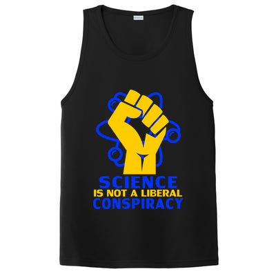 Science is not A Liberal Conspiracy Resist Resistance PosiCharge Competitor Tank