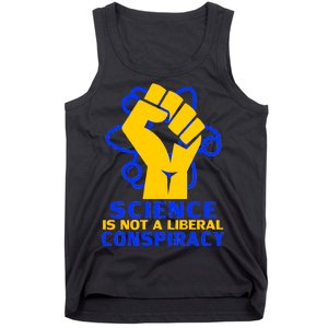 Science is not A Liberal Conspiracy Resist Resistance Tank Top