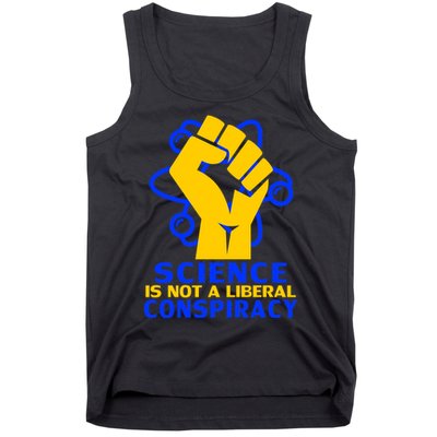 Science is not A Liberal Conspiracy Resist Resistance Tank Top