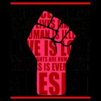 Science Is Real Resist Quote Mug